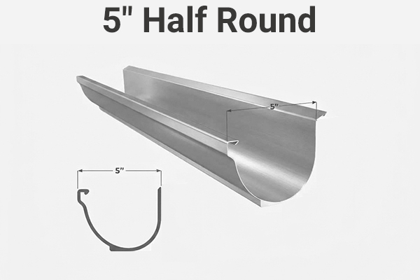 5 Half Round