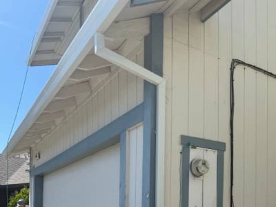 Complex Downspout and Gutter System
