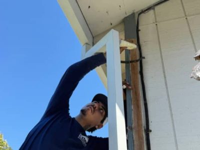 Custom Downspout Installation