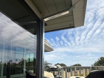 Metal Downspout System Installation