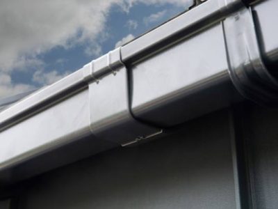 Metal Box Gutter Installation